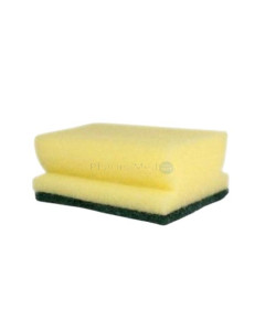 RECURAL abrasif éponge synth. verte 10x7x5 - 1pc