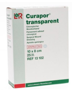 CURAPOR Transparent ST 8x10cm - 25pc