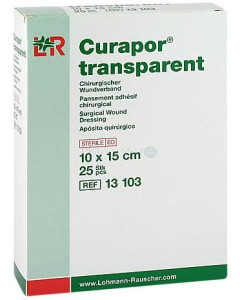 CURAPOR Transparent ST 10x15cm - 25pcs