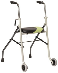 Rollator ACTIO2 2 roues avec siège - 1pc