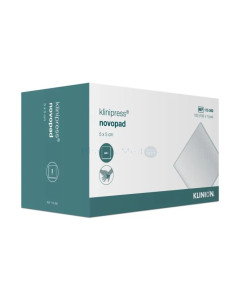 Compresses non adhérentes stériles NOVOPAD - 5x5cm - 100x1pc