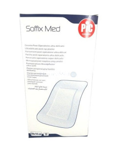 Soffix Med - pansement adhésif hypoallergénique - 10x20cm - 50pc