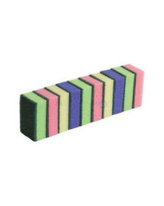 Gekleurde schuursponzen 9×6×3cm – 10st