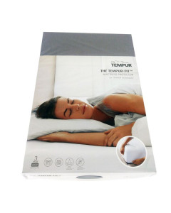 Drap housse protectrice TEMPUR FIT 90x200 cm