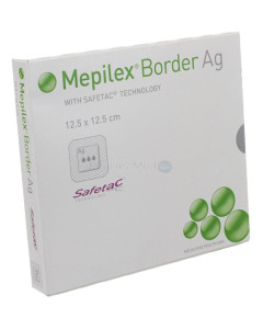 MEPILEX BORDER AG 12,5x12,5cm ..........(5pc)