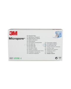 MICROPORE 9,1mx1,25cm dispenser - 24rl