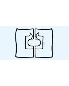 Champs troués adhésifs FOLIODRAPE 75x90 ouverture variable - 40x2pcs