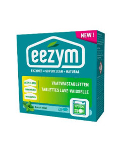 EEZYM tablettes lave-vaisselle + enzymes - 40pc