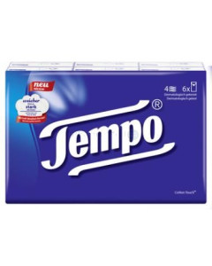 TEMPO Mouchoirs en papier 4 plis - 10pc