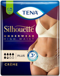 TENA Silhouette Plus Crème Medium - 9st