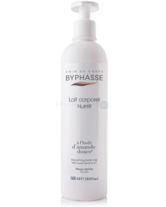BYPHASSE Lichaamsmelk amande douce + pomp 500ml