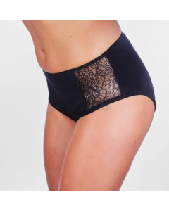 Culotte Pertes légères t.haute Noir - Medium - 1pc