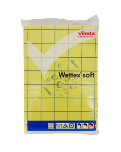 Vaatdoek Vileda geel 25x36cm ...........(1st)