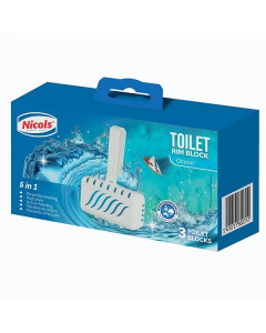 AIRPLUS WC bloc désodorisant océan (3 x40g)