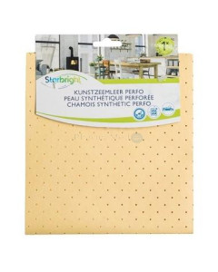 Peau de chamois synthétique perforée 40x35cm - 1pc