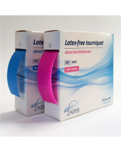 Garrot sans latex rose 25 x 45cm - 1pc