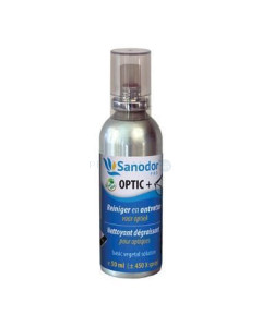 Sanodor OPTIC+ nettoyant/dégraissant pour lunettes et écrans 50ml - 1pc
