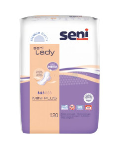 SENI LADY Protection anatomique - Mini Plus 2.5g - 20pc