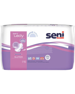 SENI LADY Protection anatomique - Super 5g - 15pc