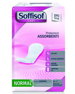 Couches anatomiques SOFFISOF Lady Normal - 12pc