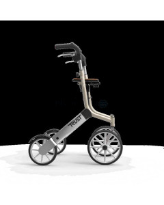 Rollator LET'S GO OUT roues pliable+sac/beige