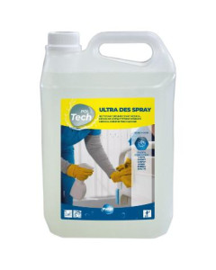 PolTech Ultra DES Nettoyant désinfectant toutes surfaces - 5L