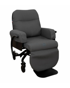 Fauteuil à pousser VENDOME gris galet - 1pc