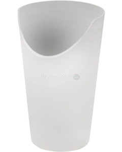 Verre Découpe nasale Ergonomique Translucide