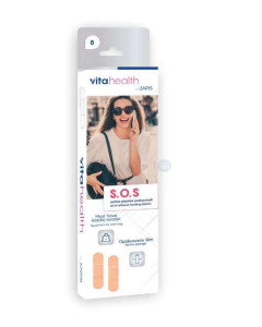 VITAHEALTH SOS pansements universels de poche - 8pc