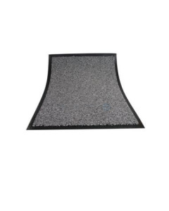 Mat stofwerend 60x40cm grijs ..........(1st)
