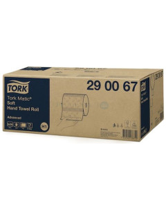Essuie mains TORK MATIC blanc 21cmx150m - 1 rouleau