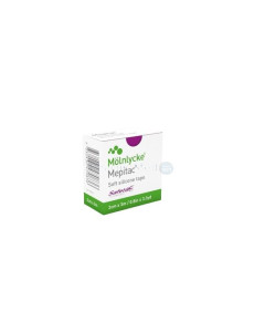 MEPITAC pansement de fixation 2cm x 3m - 1rlx