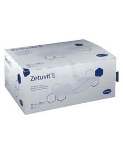 Compresses absorb. non-stériles ZETUVIT E - 15X20cm - 50pc