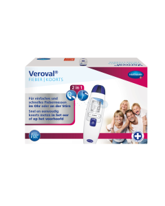 VEROVAL Thermomètre infrarouge 2 en 1 - 1pc