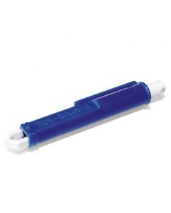 Pince à tiques bleue ECO plastique 9,2cm - 1pc