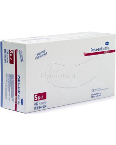 Gants PEHA SOFT nitrile blanc Small - 200pc