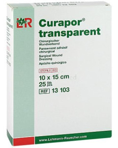 CURAPOR Transparent ST 10x15cm - 25pcs