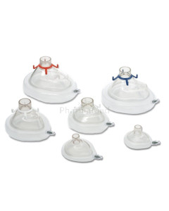 Anesthesiemasker AMBU UU - volwassene L/T6 haken - 20st