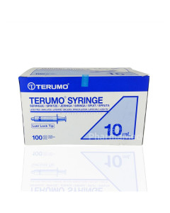 Seringues TERUMO luer lock - 10ml - 100pc