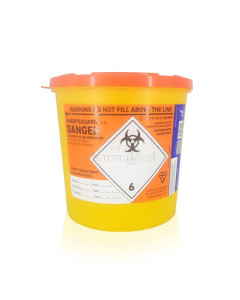 Container voor naalden 2,5L rond DANIELS(1st)