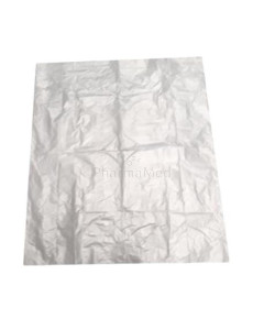Sac poubelle transparent 25µ 70x110 - 25pc