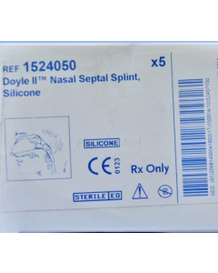 Doyle II nasal septal splint silicone - 5pc