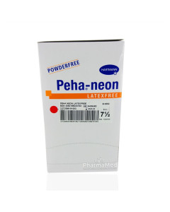 Gants OP PEHA-NEON plus np ss latex 7,5(50pr)