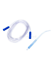 Set d'aspiration chirurgical stérile - tube 210cm + yankauer - 50pcs