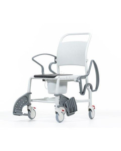 Chaise de douche à roulettes REBOTEC BONN - gris-gris