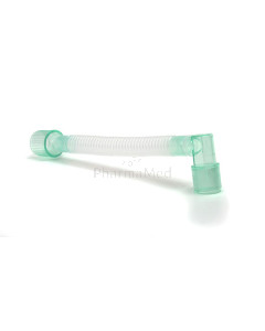 Catheter mount 22F raccord coudé 22M/15F /50p