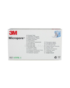 MICROPORE 9,1mx1,25cm dispenser - 24rl