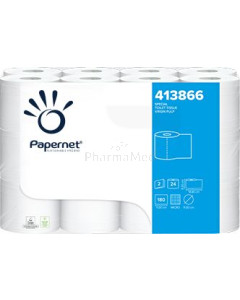 Pap. hyg. PAPERNET 100% cell. 180cp 2pl (1rl)