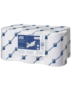 Pap. handdoek ENMOTION 2laags wit.....(143m )