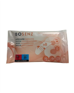 BOSENZ Gants de toilette humides - 8pc